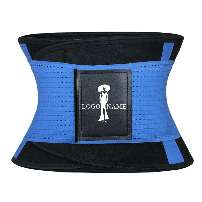 Bluejw NANBIN Neoprene Waist Trimmer - Adjustable Lumbar Support Belt for Lower Back Pain Relief & Shaping - Image 4