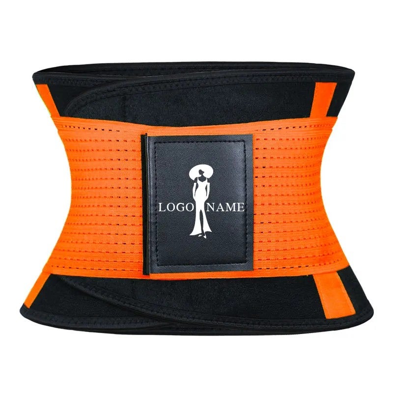 Bluejw NANBIN Neoprene Waist Trimmer - Adjustable Lumbar Support Belt for Lower Back Pain Relief & Shaping - Image 1