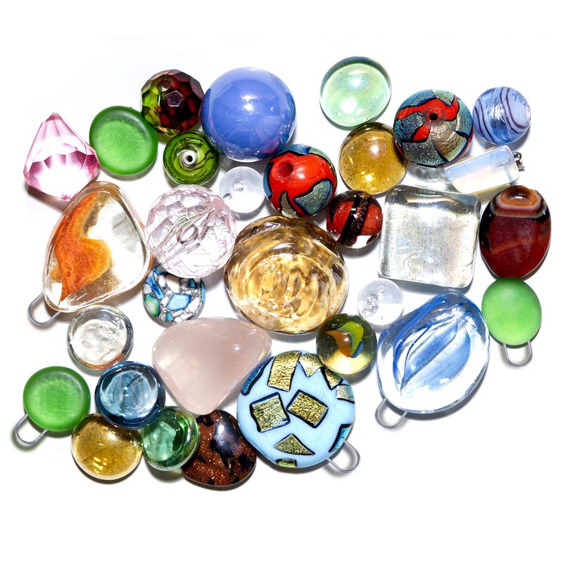 Hotop 200 Pcs High Temperature Nichrome Wire Jump Rings, 21 Gauge with Plastic Storage Box, U Hanger Hooks for DIY Crafts Pendant Jewelry Making Keychains Ceramic Ornaments, Fusing in Glass - Image 2