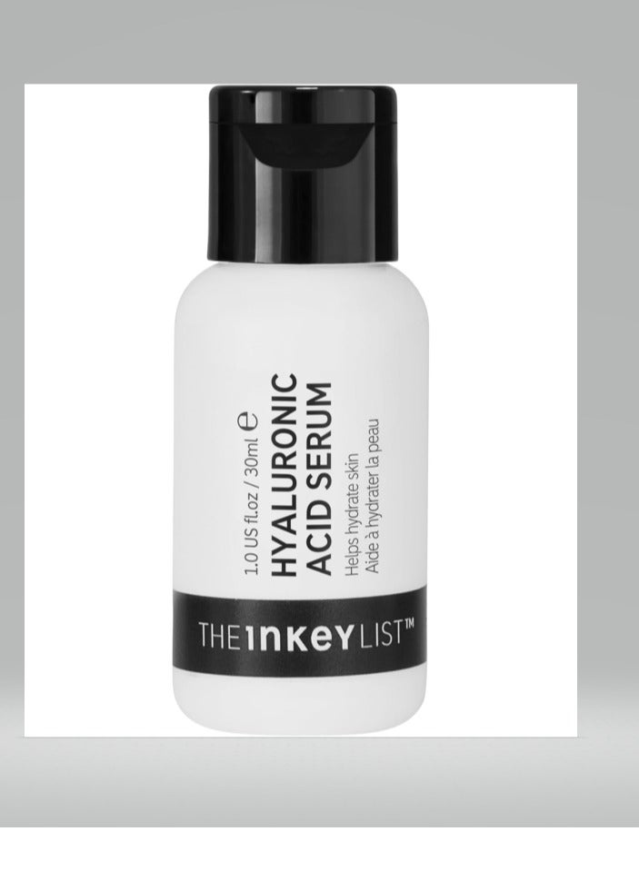 The INKEY LIST 2% Hyaluronic Acid Hydrating Serum to Plump and Smooth Skin for All Skin Types,30ml