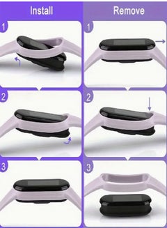 Generic Digital Watch Touch for Boys & Girls & Yoth Rubber Strap With a Fun and Attractive Design (Grape) Purple  - Image 2