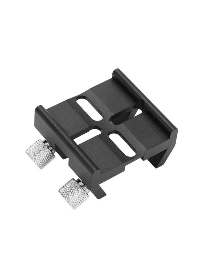 Generic - Telescope Finderscope Dovetail Slot,Telescope Finderscope Mount Dovetail Slot Plate Groove Screw Accessory for Celestron - Image 1