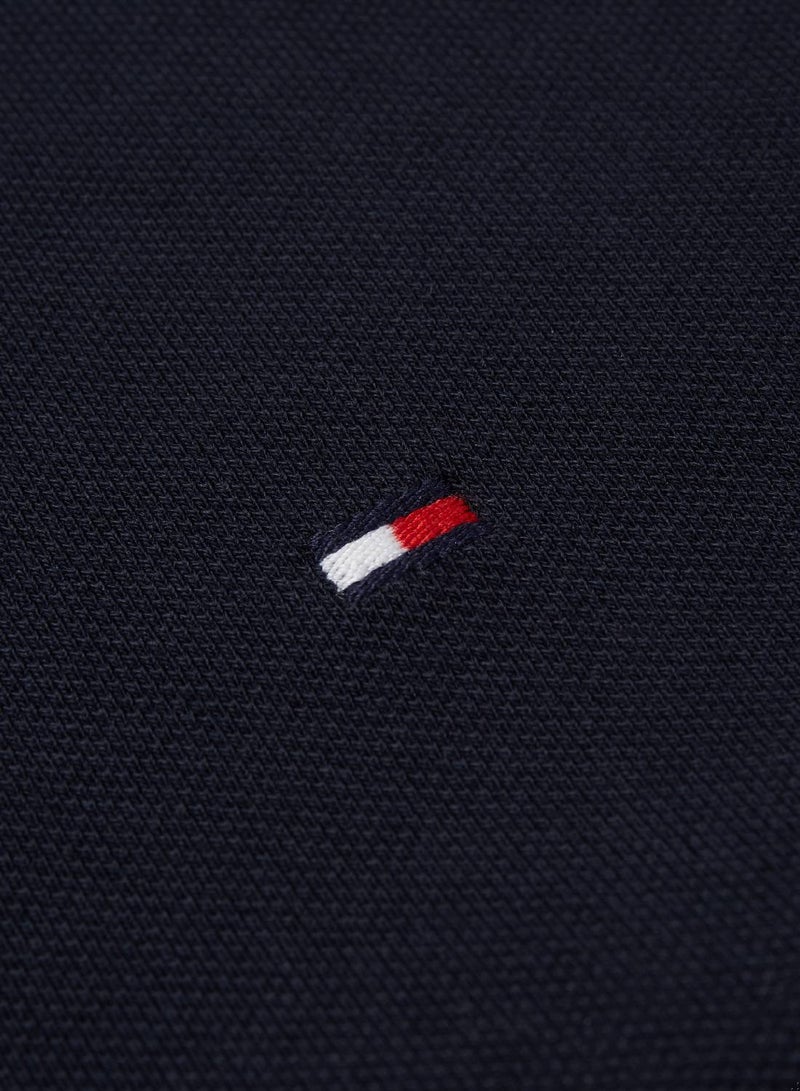 TOMMY HILFIGER 1985 Collection Flag Embroidery Regular Fit Polo Shirt - Image 5