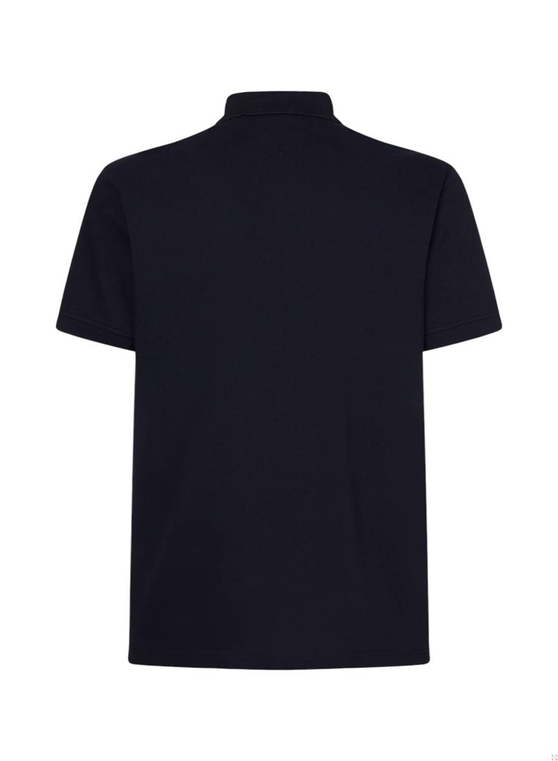 TOMMY HILFIGER 1985 Collection Flag Embroidery Regular Fit Polo Shirt - Image 2