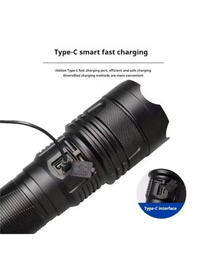 COBA CB-X119 Aluminum Alloy Strong Light Flashlight 3000M Long Range LED Torch - Image 1