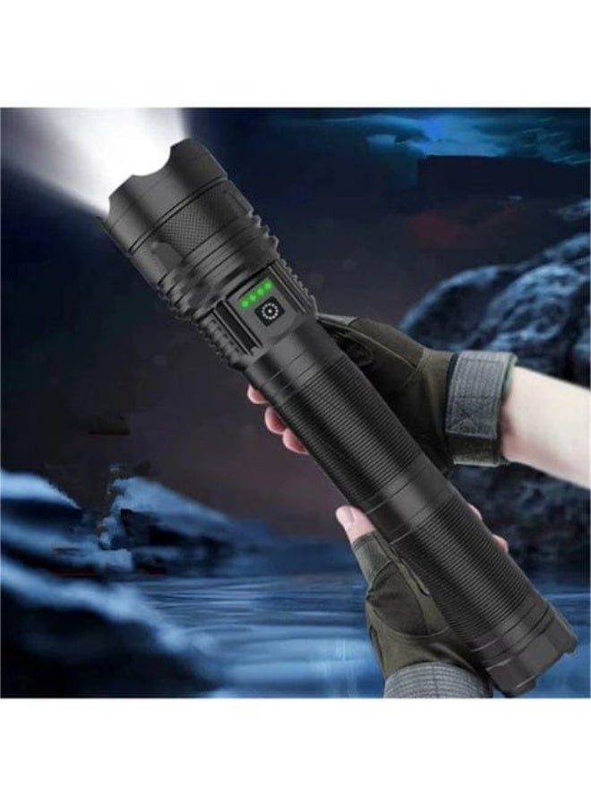 COBA CB-X119 Aluminum Alloy Strong Light Flashlight 3000M Long Range LED Torch - Image 3