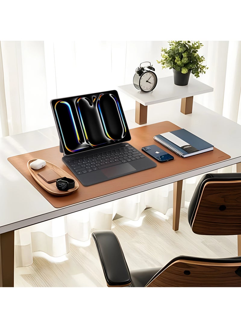 ليفيلو لوحة مفاتيح لاسلكية من جلد سافانيو لجهاز iPad Pro 11 بوصة 2024 AeroBoard / زاوية قابلة للتعديل / إضاءة محيطة / لوحة لمس مدمجة / لوحة مفاتيح سحرية - أسود - Image 4