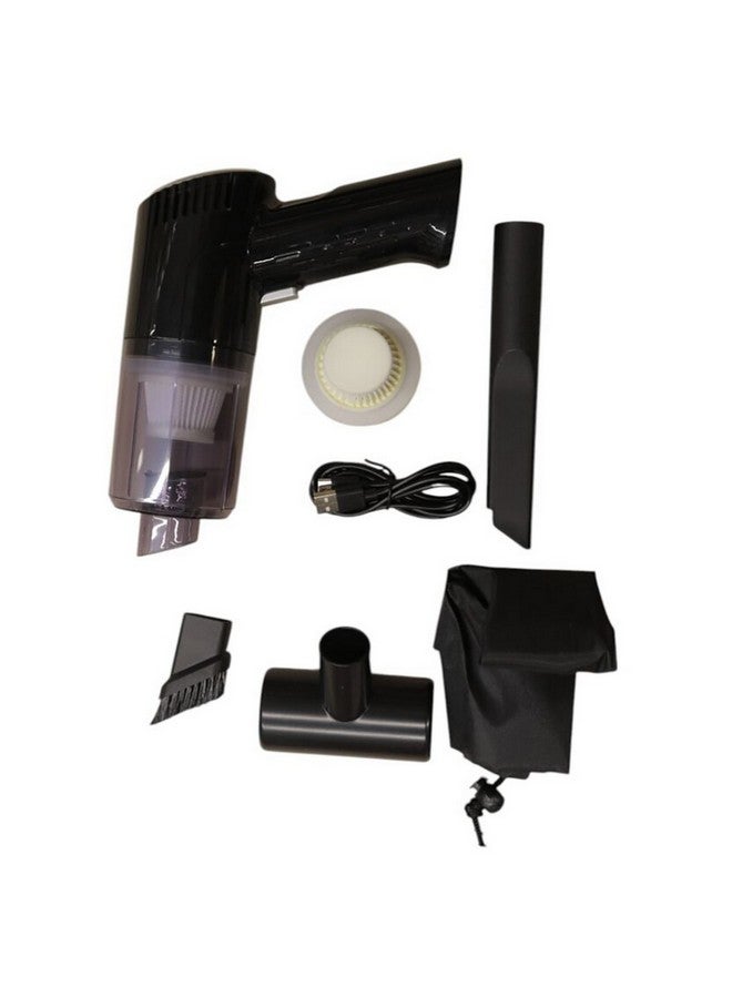 WAGAN 75W Portable Cordless Handheld Vacuum Cleaner Black 7.1 x 19 x 20 cm #2718 - Image 1