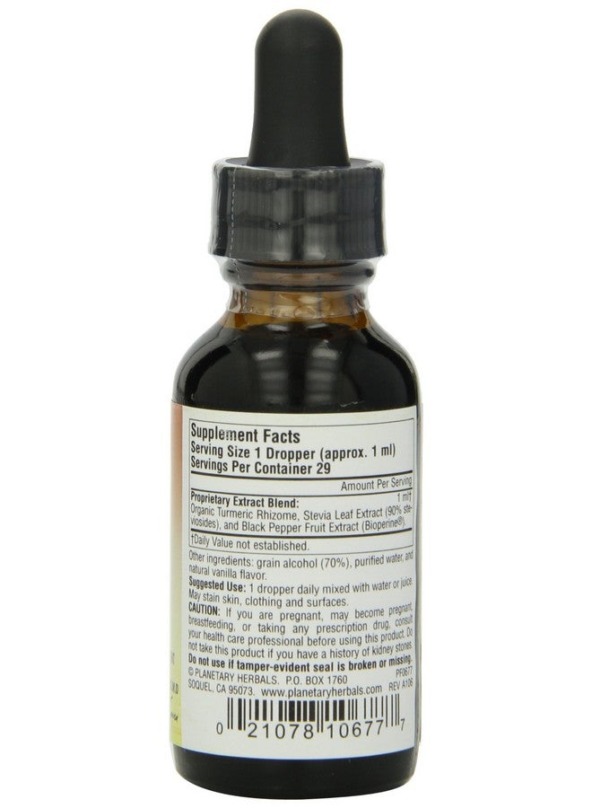 PLANETARY HERBALS Full Spectrum Turmeric Extract By Planetary Ayurvedics Support For Antioxidant And Healthy Inflammation Response 1 Fluid Oz - Image 3