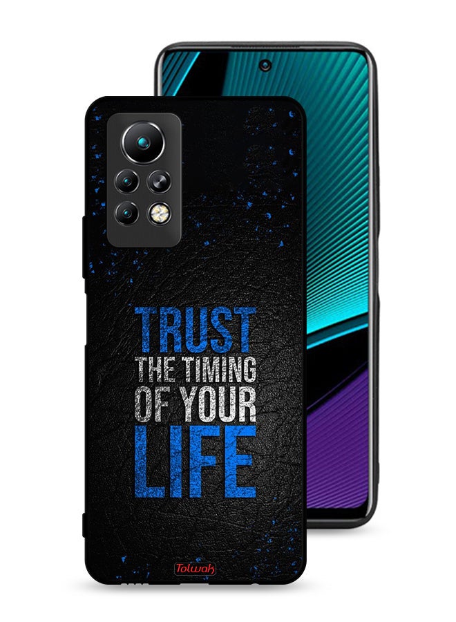 Tolwak Infinix Note 11 Pro Protective Case Cover Trust The Timing Of Your Life  - Image 1