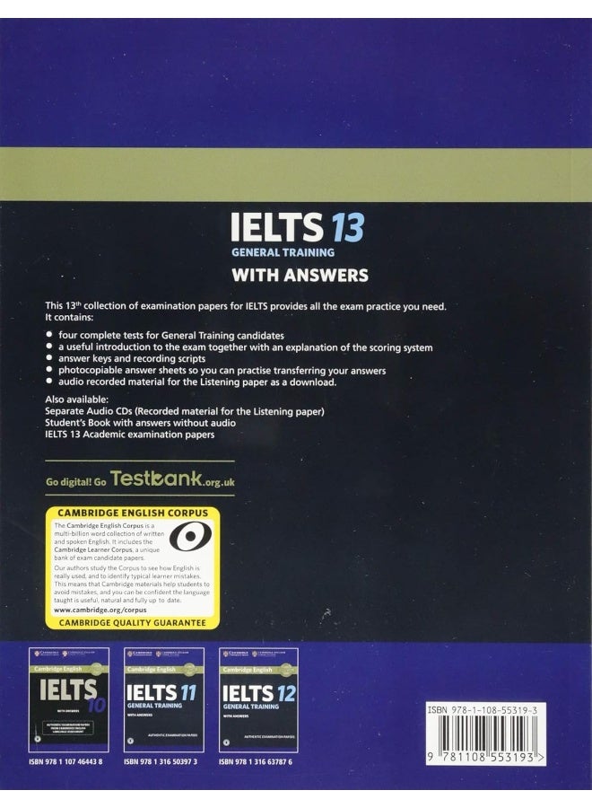 Cambridge IELTS 13. General Training . Student's Book with answers with Audio: Authentic Examination Papers - Image 2