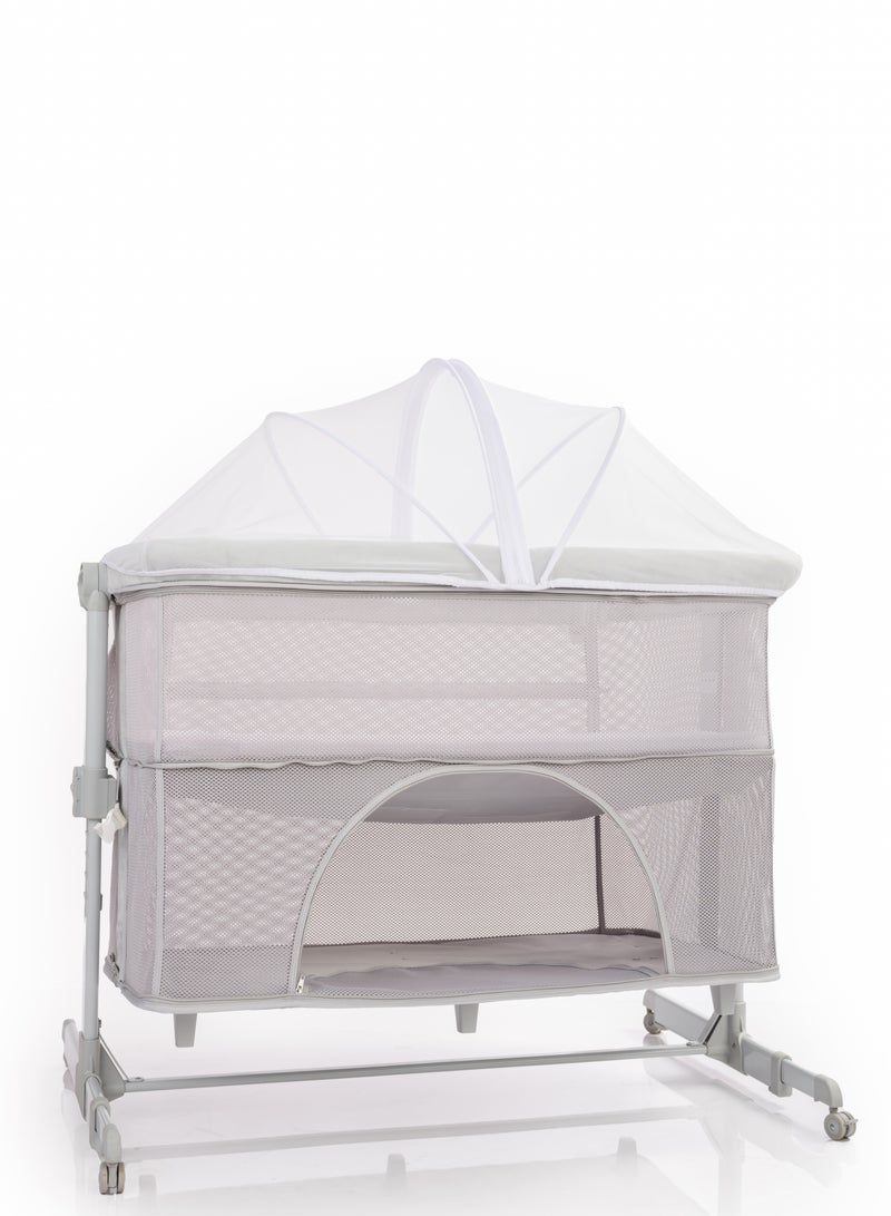 إلفي بيبي مهد للأطفال يوضع بجانب السرير - Image 3