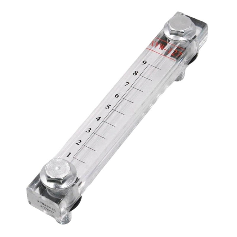 Qianly Acrylic Oil Level Gauge Model 127 Transparent Construction Oil Tank Level Indicator Measuring Tool - Image 1