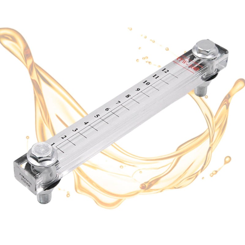 Qianly Acrylic Oil Level Gauge Model 127 Transparent Construction Oil Tank Level Indicator Measuring Tool - Image 5