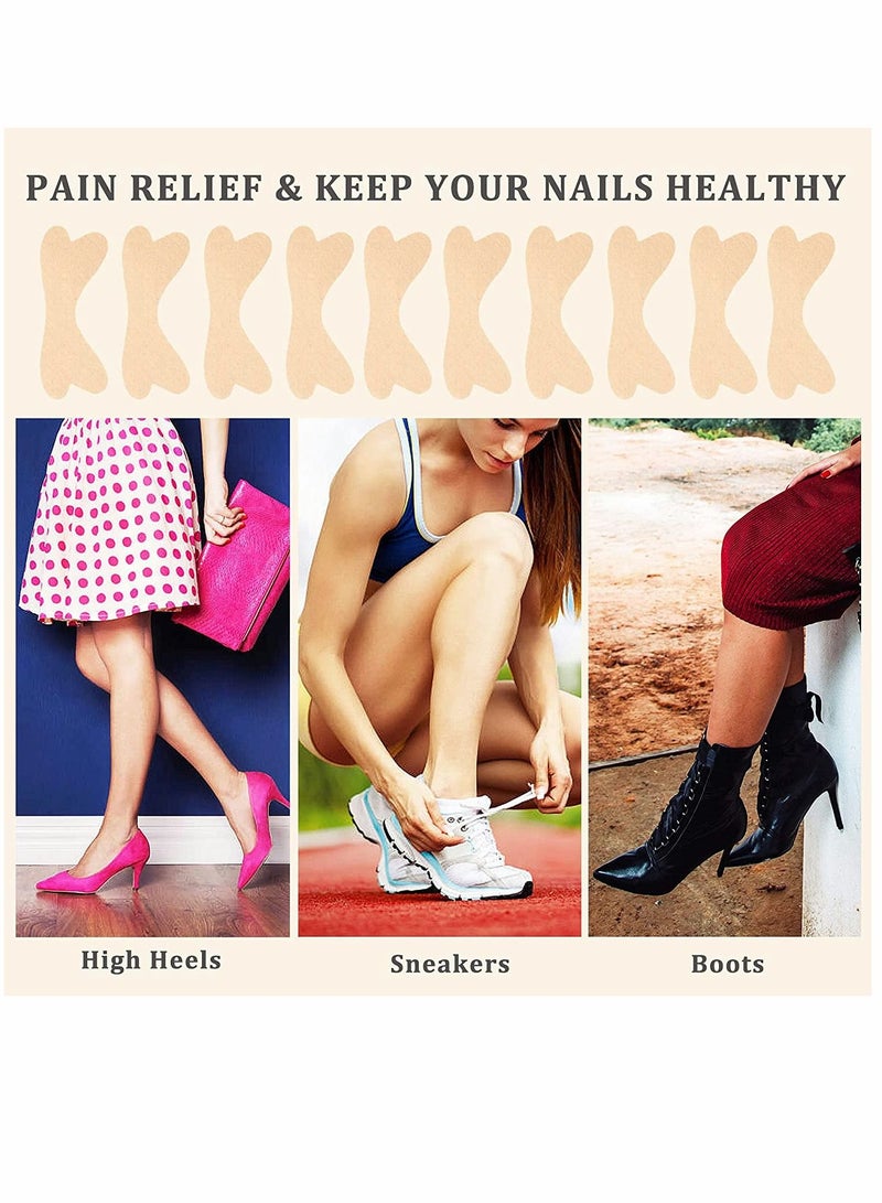 سيوسي ملصق تصحيح أظافر القدم إنغرون ، لاصقة أظافر القدم اللاصقة ، ملصق مصحح معالجة الأظافر المرن ، أدوات احترافية للعناية بالقدم ، للرجال تحافظ على صحة الأظافر (120 قطعة) - Image 5