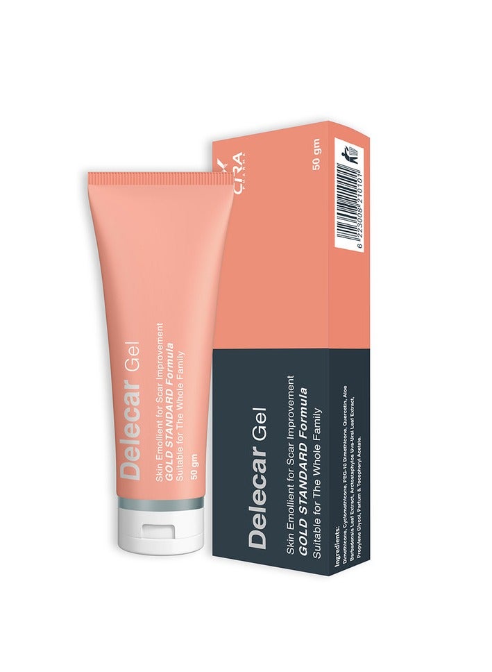 CIRA Delecar Gel – For scar appearance improvement and skin care – 50 gm - Image 2