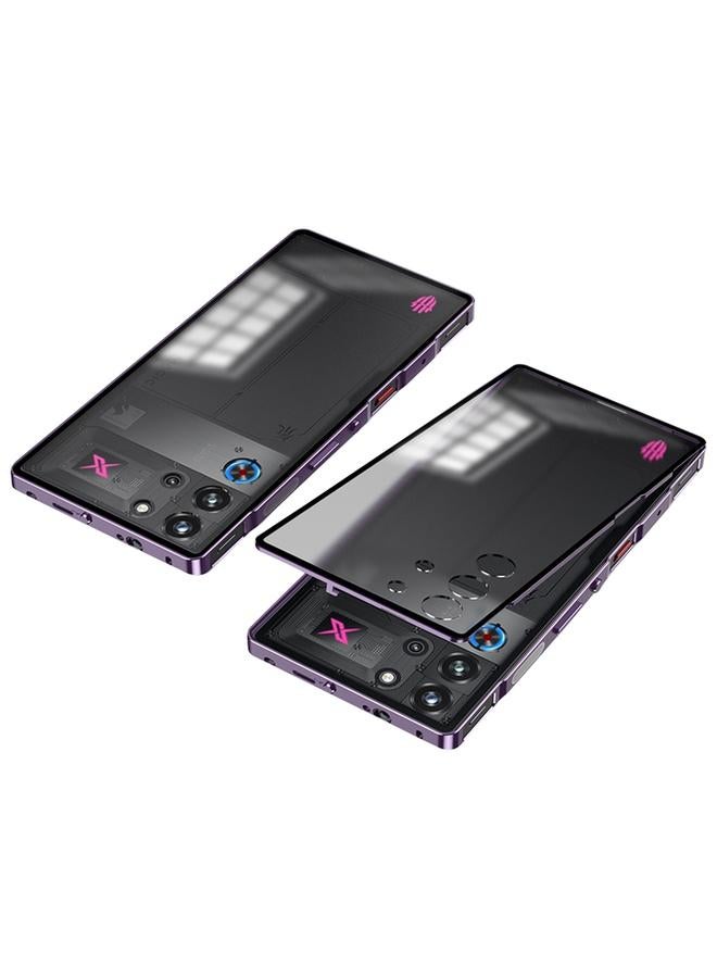 erorex Case For ZTE nubia Red Magic 10 Pro / 10 Pro+ Snap Buckle Metal Frame Frosted Phone Case - Image 1