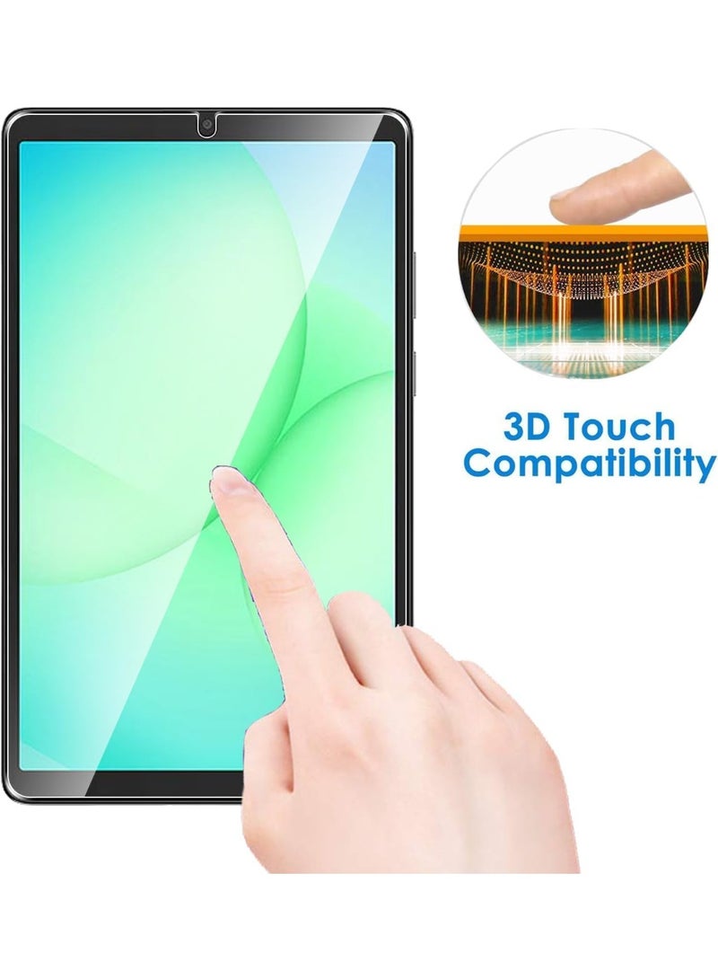 Muzz Tempered Glass for Samsung Galaxy Tab A11 (8.7") Screen Protectors No Bubbles 9H Hardness Scratch Resistant Protector Film Tempered Glass Film For Samsung Galaxy Tab A11 Transparent (1) - Image 3