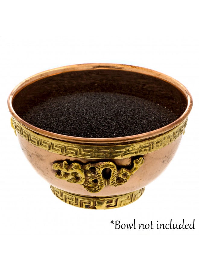 Alternative Imagination Black Sand - Fine Sand for Zen Garden, Resin Incense Burner, Smudge Bowl, Ritual Incense, Cast Iron Cauldron, Unity Ceremony, Sensory Bin Table, Mandalas, Crafts by Alternative Imagination (1 Pound) - Image 5