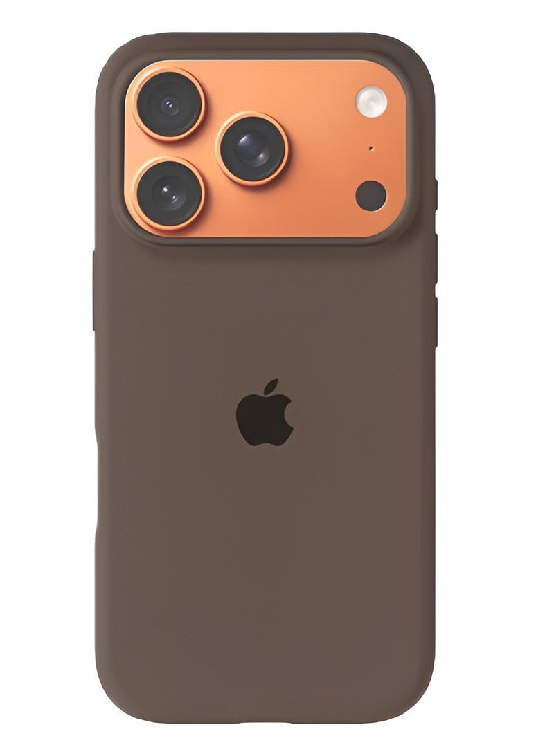 اليشمك جراب iPhone 17 Pro Max مصنوع من السيليكون السائل الناعم لهاتف iPhone 17 Pro Max، جراب مضاد للخدش مع بطانة داخلية من الألياف الدقيقة، جراب واقٍ مقاوم للصدمات لهاتف iPhone 17 Pro Max - Image 1