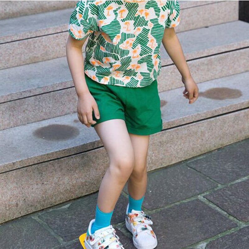 loyboon Kids Baby Summer Shorts 5 Pack for Toddler Boy - Image 2