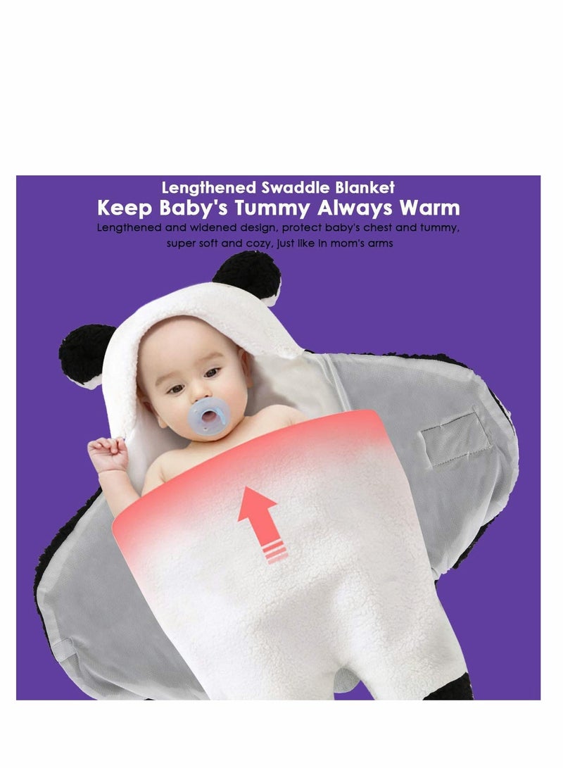 Organic Newborn Swaddle Wrap Soft Baby Receiving Blanket for Infants, Perfect for Cozy Sleep and Comfort, Ideal for Boys and Girls - Image 2