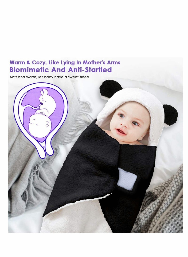 Organic Newborn Swaddle Wrap Soft Baby Receiving Blanket for Infants, Perfect for Cozy Sleep and Comfort, Ideal for Boys and Girls - Image 4