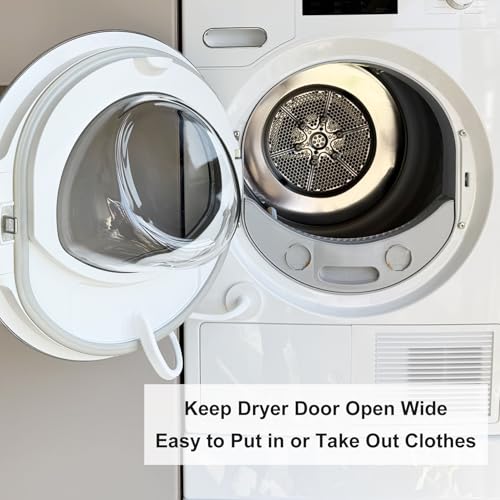LEVOSHUA Front Load Washer Door Prop and Holder – Magnetic Door Stopper with Strong Magnet and Flexible Hose – Keep Washer Door Open for Ventilation – Easy to Use, Fits Most Front Load Washers - White - Image 5