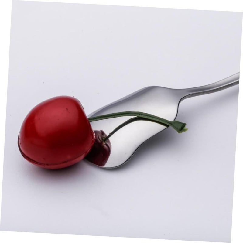 Stainless Steel Dessert Spoons Set of 3 for Ice Cream Sugar Cream Serving Home Restaurant - Image 3