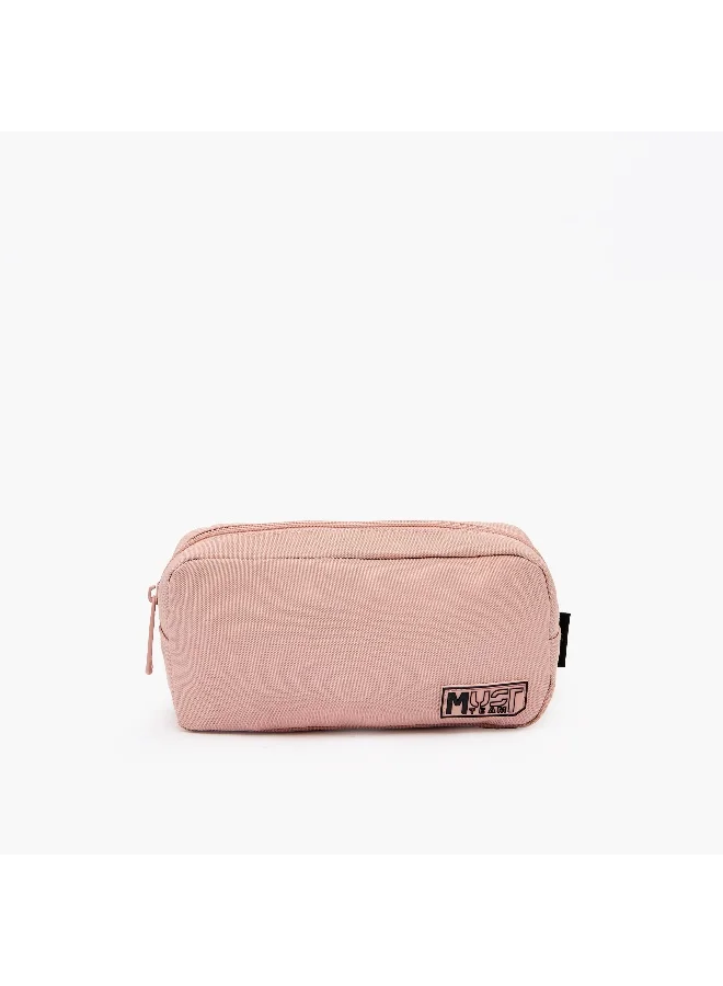 Must Pouch-Monochrome-Sustainable-1 Cmprt (Rpet 900D Pu) Nude \ 20X5X9