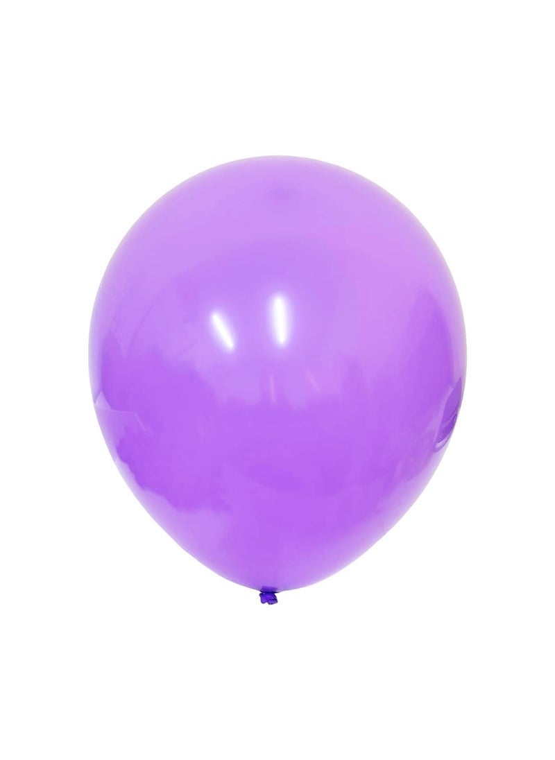 بارتي فن بالون معدني 12 بوصة بالون أرجواني 40 قطعة - Image 1