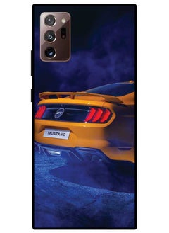 Protective Case Cover For Samsung Galaxy Note 20 Ultra Smart Series Printed Protective Case Cover for Samsung Galaxy Note 20 Ultra Mustang Backside