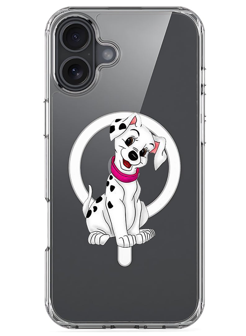 Theodor Magnetic Case for Apple iPhone 17 Compatible with MagSafe Wireless Charging, Shockproof Phone Bumper Cover - Dog (2) - Image 1