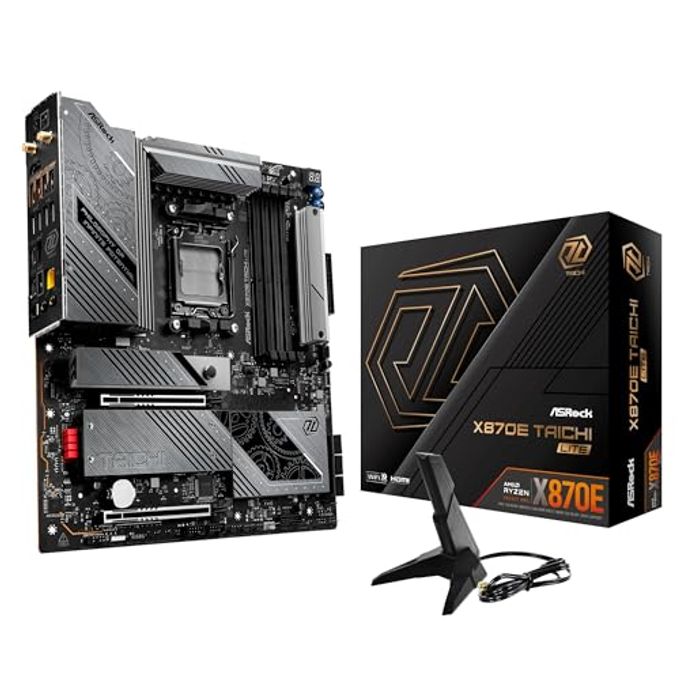 ASRock Amd X870E Taichi Lite Ryzen Socket Am5 Ddr5 Dimms 8200 256 Gb X870 Eatx Motherboard 5G Lan M.2 Usb4 Wifi7 - Image 4