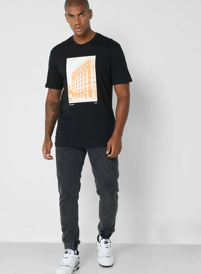 Only & Sons Graphic Crew Neck T-Shirt