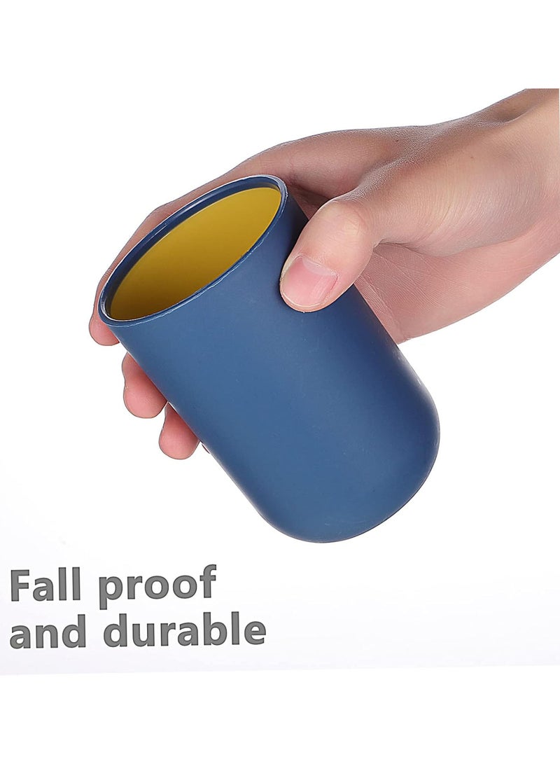 GGOOT 4 Pcs Washing Cup Cup Tumbler Toothpaste Organizer Tooth Brushing Holder Bathroom Mugs Tooth Mugs Bathroom Accessories Toothbrush Cups Accessories Simple Pp Lovers - Image 2