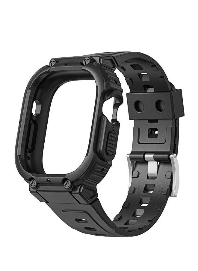 Generic - Case Band for Apple Watch Ultra 49mm(2022) Strap with Bumper - Image 1
