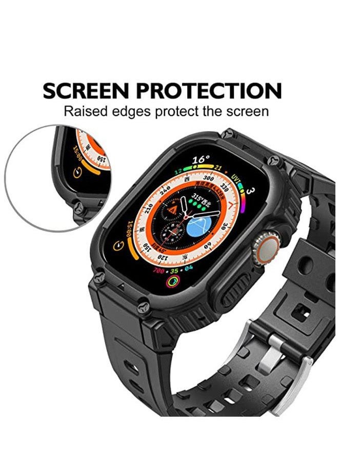 Generic - Case Band for Apple Watch Ultra 49mm(2022) Strap with Bumper - Image 1