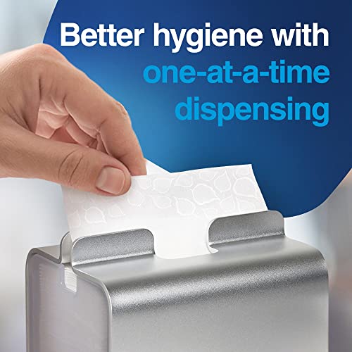 Tork Napkins Napkin Dispenser Image Xpressnap Tabletop Aluminum Napkin Holder for Everyday Use Holds Up To 150 2-Ply Napkins 8.23x7.1x5.91" (HxWxD) - Image 4