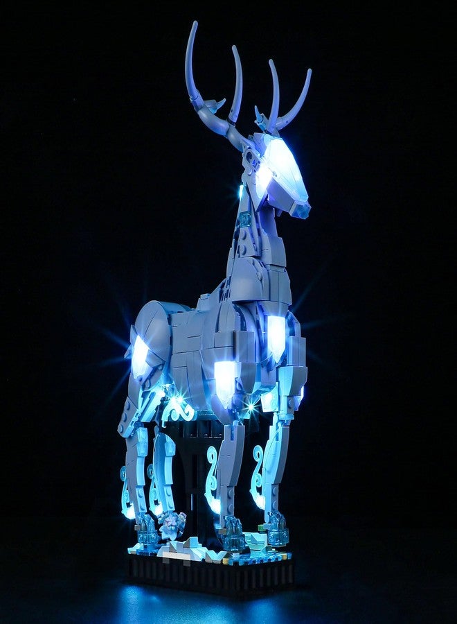 GEAMENT طقم إضاءة LED من GEAMENT متوافق مع Lego Expecto Patronum - لمجموعة النموذج 76414 (مجموعة النموذج غير متضمنة) - Image 1