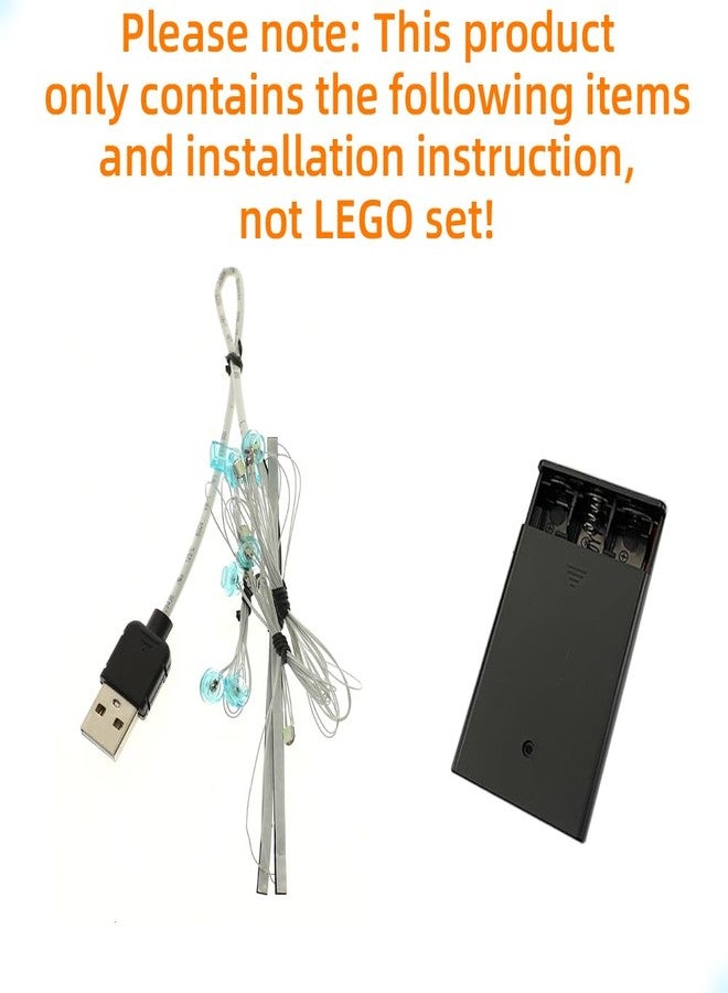 GEAMENT طقم إضاءة LED من GEAMENT متوافق مع Lego Expecto Patronum - لمجموعة النموذج 76414 (مجموعة النموذج غير متضمنة) - Image 3