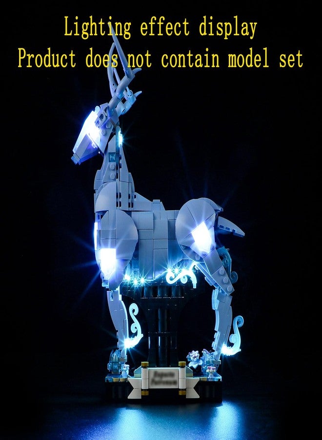 GEAMENT طقم إضاءة LED من GEAMENT متوافق مع Lego Expecto Patronum - لمجموعة النموذج 76414 (مجموعة النموذج غير متضمنة) - Image 5