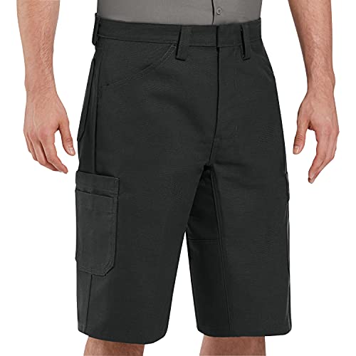 Red Kap mens Shop shorts, Black, 34W x 13L US - Image 1