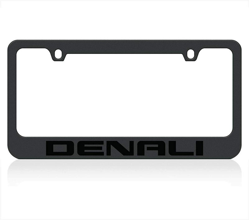 Daytona Eurosport GMC Denali Black License Plate Frame - Image 2