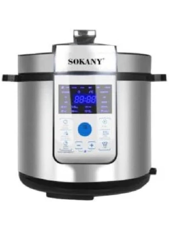 سوكاني Sokany حله طهى ضغط ديجيتال سوكانى 6 لتر قوة 1500 وات موديل SK-07044 - Image 2