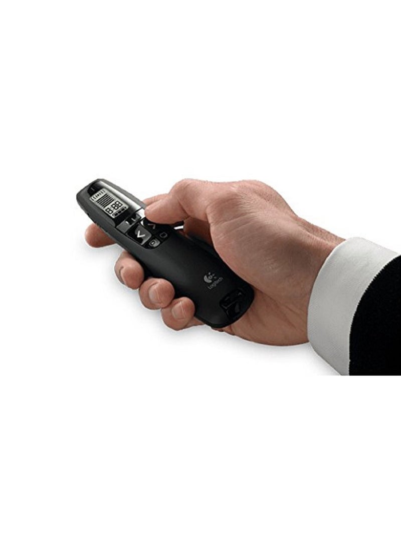 Logitech - Logitech R700 RF Black Wireless Presenter laser Pointer 100-foot (30-meter) range - Image 1