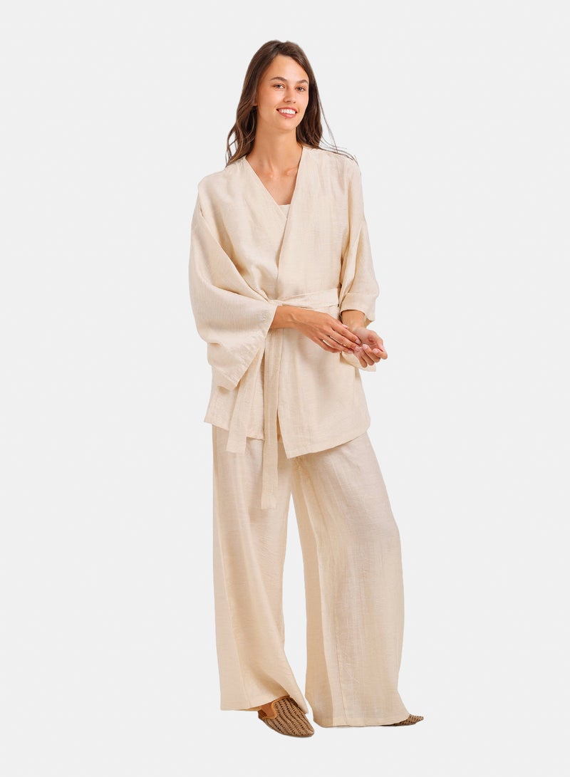 Carina Wide-Leg Three-Piece Set - Image 3
