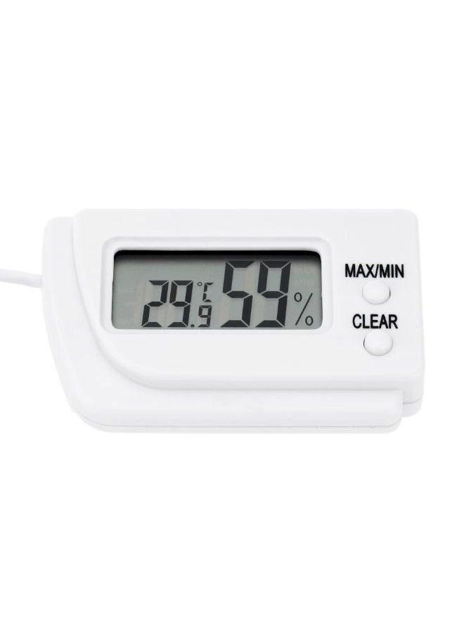 NIBEMINENT Mini Digital Temperature And Humidity Meter White - Image 1