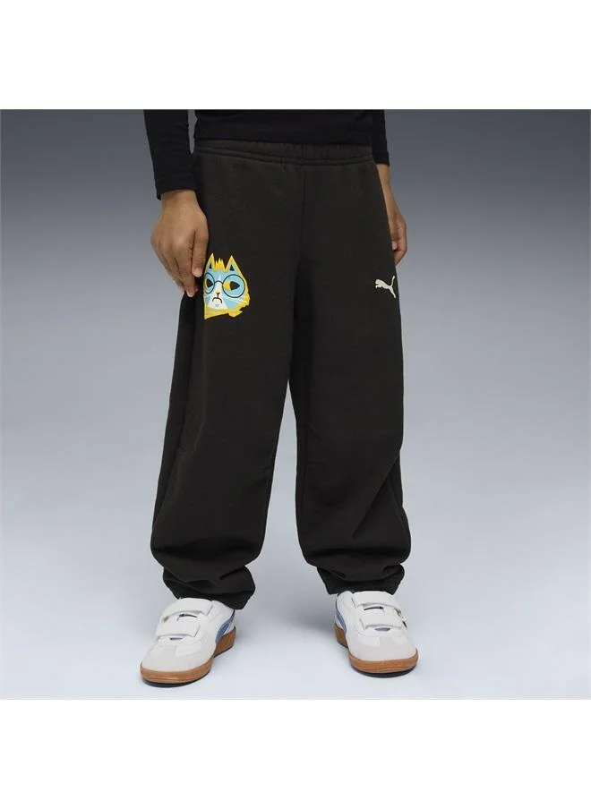 Moody Cat Sweatpants Kids