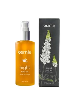 Osmia Organics Natural Night Body Oil  Clean Beauty For Healthy Skin 4 fl oz  118 ml
